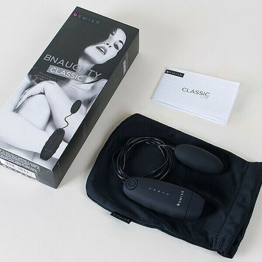 bswish Bnaughty Classic Vibrator Geschoss 5.9cm Black