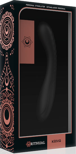 Rithual Kriya Vibrator G-Spot 19.7cm Negru
