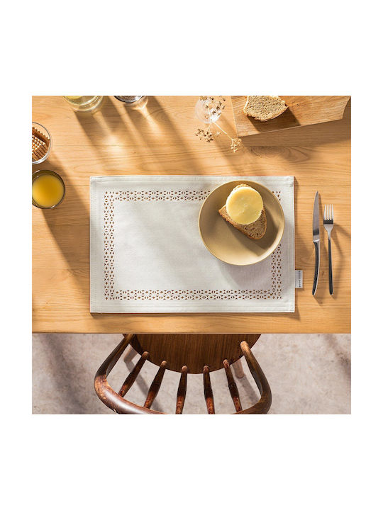 Gofis Home Fabric Placemats Brown 50x35cm 2pcs 2024930130000