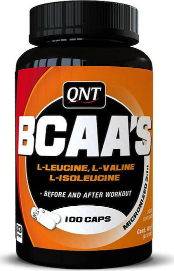 QNT BCAA's + Vit. B6 100 Капсули Unflavoured