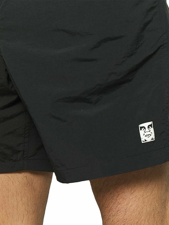 Easy Relaxed Fuzz Men's Athletic Shorts Black