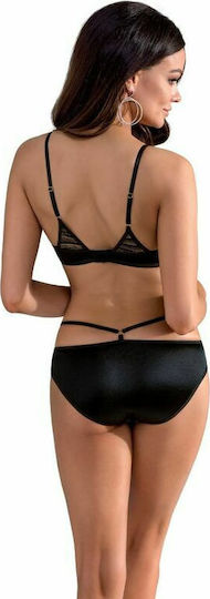Casmir Lingerie Lara Bikini Set Black Black