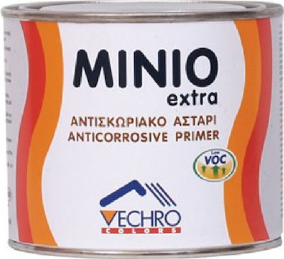 Vechro Μίνιο Extra Grundierung Korrosionsschutzgrundierung für den professionellen Einsatz Rot-orange Geeignet für Metall 5kg