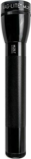 Maglite Flashlight LED IPX4 with Maximum Brightness 173lm ML25LT-S3016 Black
