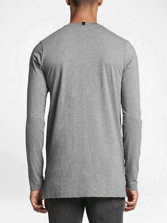 Nike Bluse Carbon Heather Grey