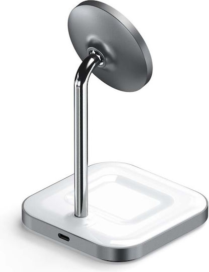 Satechi Kabelloses Ladegerät (Qi Pad) 7.5W Gray (ST-WMCS2M)