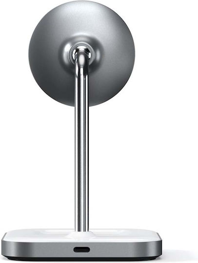 Satechi Kabelloses Ladegerät (Qi Pad) 7.5W Gray (ST-WMCS2M)