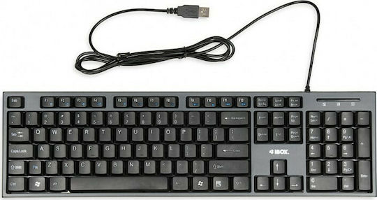 iBox Desktop KIT Pro Σετ Πληκτρολόγιο & Ποντίκι Αγγλικό US