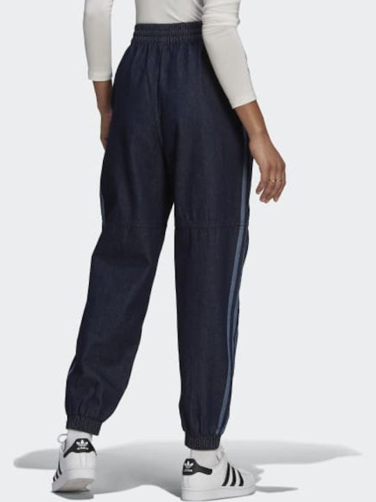 adidas Japona High Waist Sweatpants Indigo
