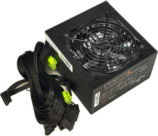 Powertech 700W Μαύρο Τροφοδοτικό Υπολογιστή Full Wired (PT-928)
