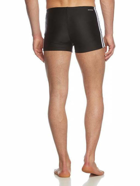 adidas 3-Stripes Boxer Men's Swimwear Shorts Black