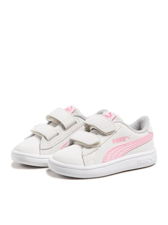 Puma Kids Sneakers Smash v2 Buck V Inf with Scratch Pink