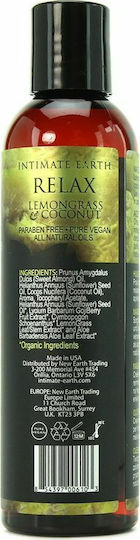 Intimate Earth Relax cu Parfum Lemongrass nucă de cocos 120ml