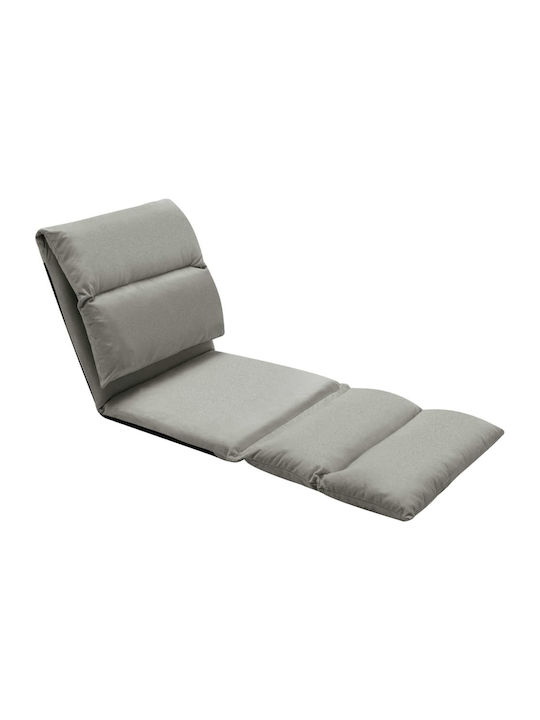 Multifunctional Bean Bag Chair Sunbed Waterproof Dark Gray 216x56x9cm
