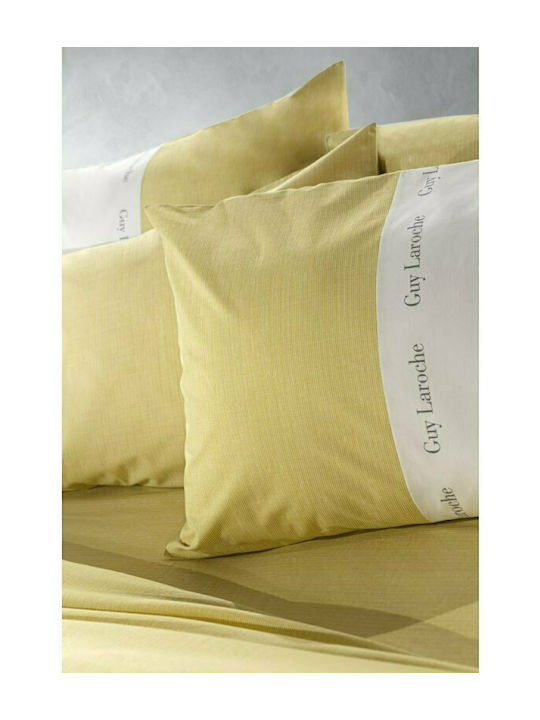 Guy Laroche Sheet Sets Single 160x265cm. Etoile Lime 3pcs