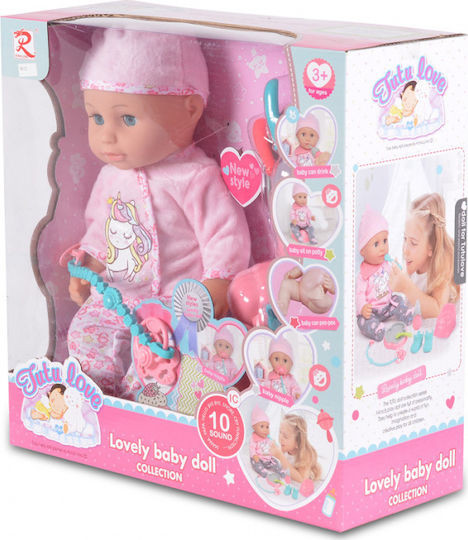 Moni Baby-Puppen-Set für 3+ Jahre 36 cm