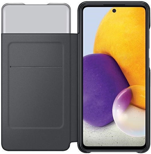 Samsung S View Book Synthetic Leather Black (Galaxy A72)