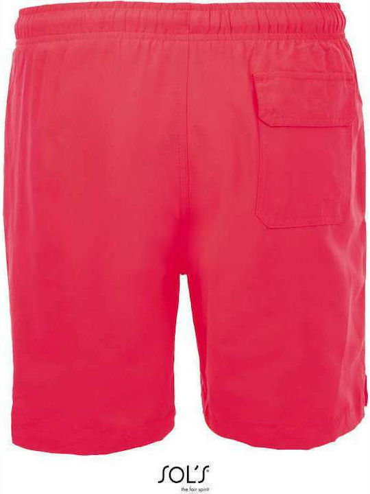 Sandy Men's Swimwear Shorts Neon Coral