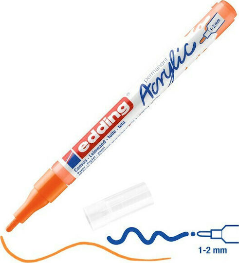 Edding 5300 Acrylic Marker 2mm Orange