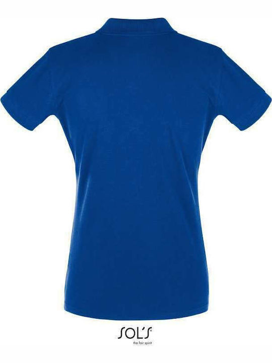 Sol's Perfect Women's Short Sleeve Promotional Blouse Royal Blue 11347-241