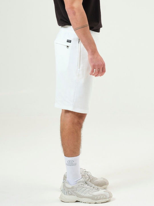 Men's Athletic Shorts White