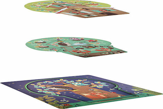 Kinderpuzzle Tree House für 3+ Jahre alt+ Jahre 6pcs Magni