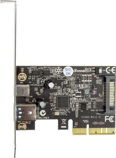 Silverstone PCI Controller with 2 Type-C / USB 3.1 Ports ECU03