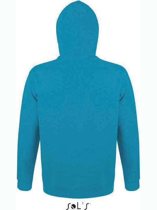 Sol's Snake Werbe-Hoodie Aqua