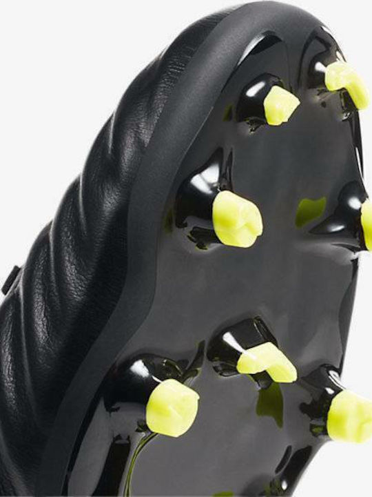 Tiempo Legend VII FG Παιδικά Ποδοσφαιρικά Παπούτσια με Τάπες Μαύρα