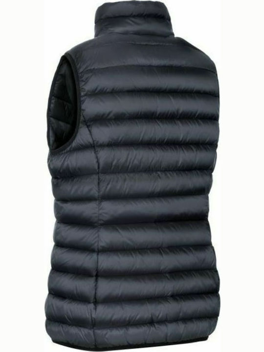 AMANICAN TRESPASS Jacheta Giana Down Gilet Negru pentru femei