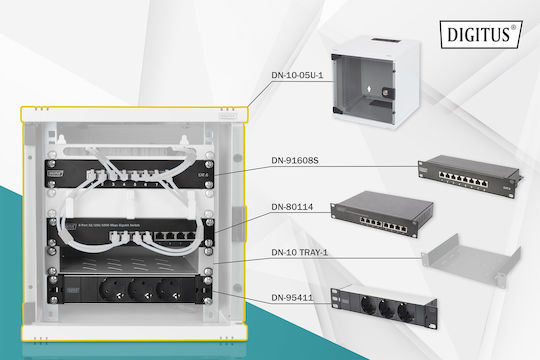 Digitus Shelf DN-10-SET-1 6pcs