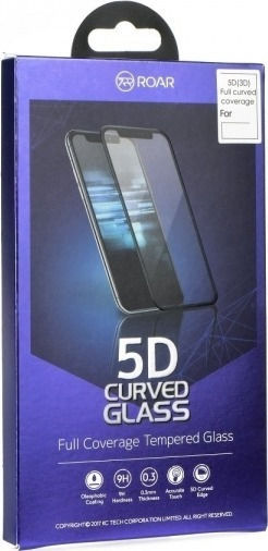 Roar 5D Пълно лепило Закалено стъкло за цялото лице (Galaxy A12)