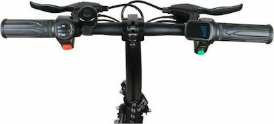 Windgoo B-20 14" Schwarz Klappbar Elektrisch Citybike ohne Gänge mit Scheibenbremsen