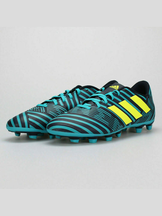adidas Nemeziz Fußballschuhe mit Stollen FxG Blau
