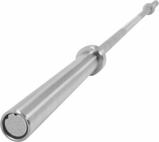 Optimum Ίσια Μπάρα Ολυμπιακού Τύπου Φ50 13kg Μήκους 150cm με Κολάρα Δαχτυλίδια