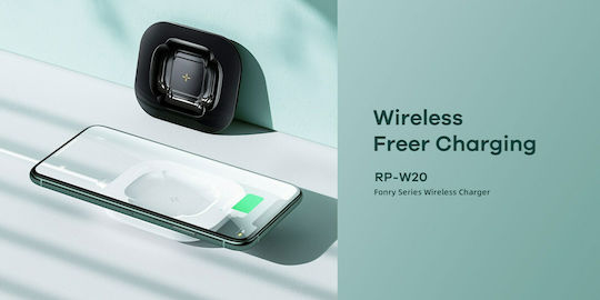 Remax Fonry Wireless Charging Station in Black color for Apple AirPods 1 / AirPods 2