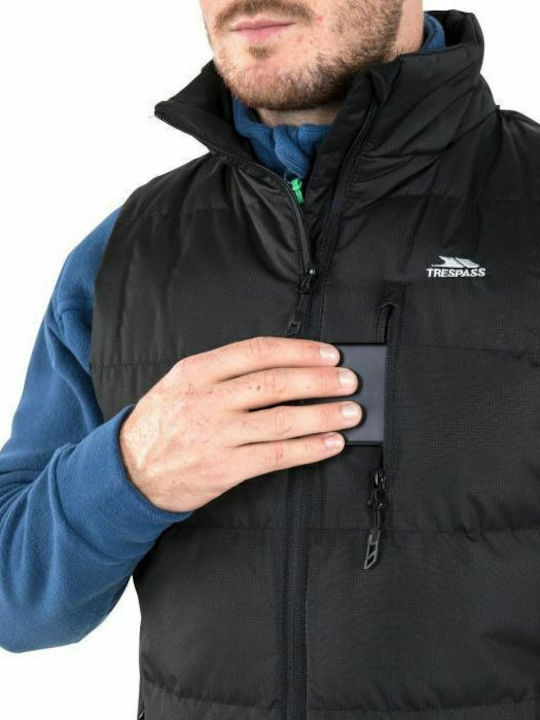 Clasp Padded Αμάνικο Μπουφάν Puffer Μαύρο