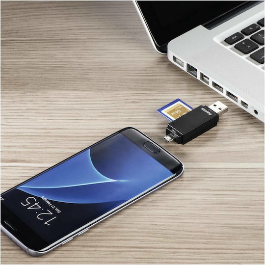 HAMA Kartenleser USB 2.0 für /S/D/ /m/i/c/r/o/S/D/ / / / /