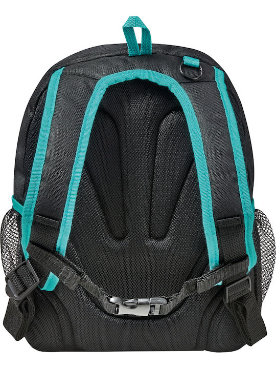 Herlitz Rookie Traffic Black Turquoise School Bag Backpack Elementary, Elementary Multicolored