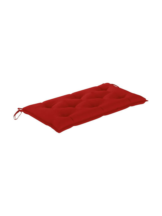 vidaXL Garden Swing Cushion Red 100x50cm. 314998