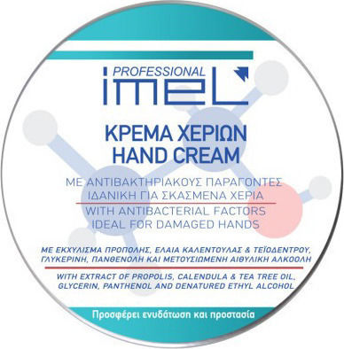 Imel Crema de mâini hidratantă cu agenți antibacterieni 50ml 50ml