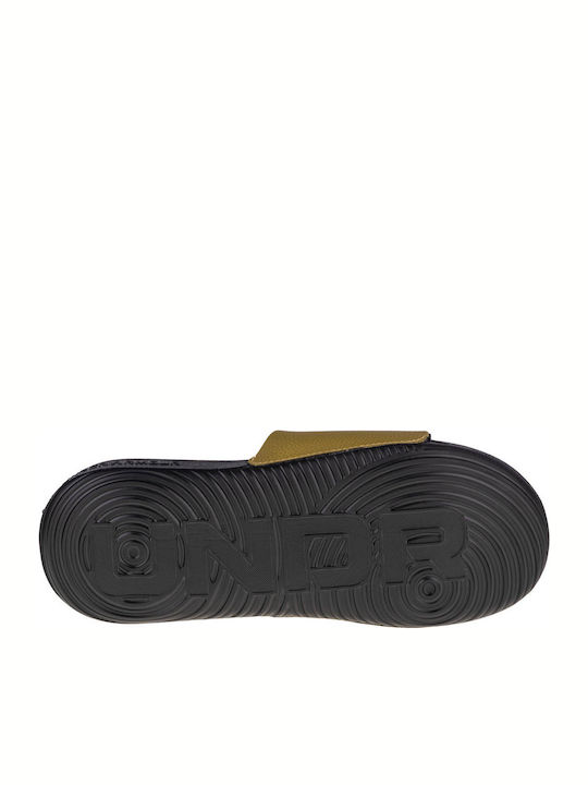 Ansa Fixed Women's Slides Gold