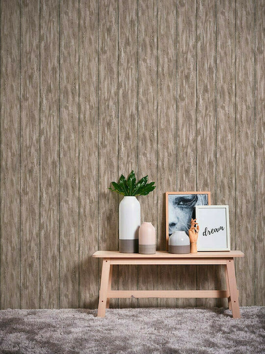 Tapete Dude Vinyl Beige L1000xB53cm Waschbar