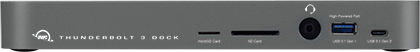 OWC USB-C Docking Station με DisplayPort 4K PD Ethernet και συνδεση 2 Οθονών Γκρι (OWCTB3DK14PSG)