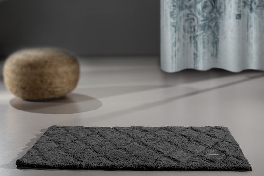 Guy Laroche Bath Mat Cotton Step 1127091121011 Black 55x85cm