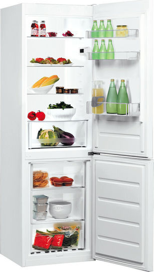 Indesit Fridge-Freezer 339lt H188.9xW59.5xD65.5cm White LI8 S1E W