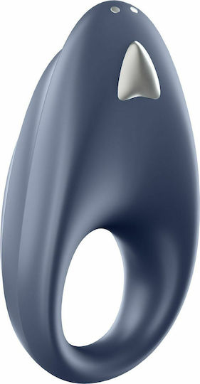 Satisfyer Powerful One App Controlled Cock Ring Vibrating Cock Ring Cock Albastru