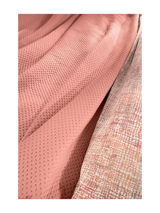 Guy Laroche Riva Κουβερλί Μονό Microfiber Coral 160x240cm