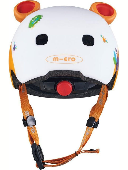 Micro 3D Monsters Cască pentru biciclete / trotinete pentru copii Scooter Multicolor cu lumină LED încorporată