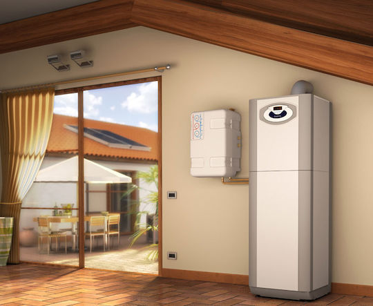 Ariston Genus Premium 25 Solar Kessel Kondensation Gas mit Brenner 21496kcal/h